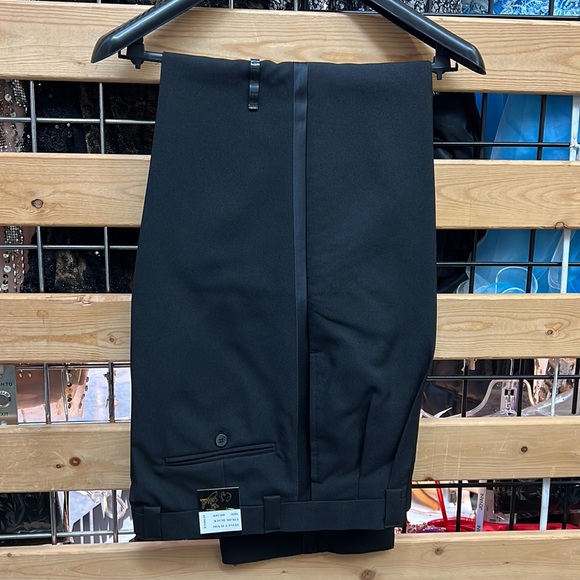 NWT,EJ Samuel Black Tuxedo (TUX101) black,made in Italy,black - Picture 10 of 17